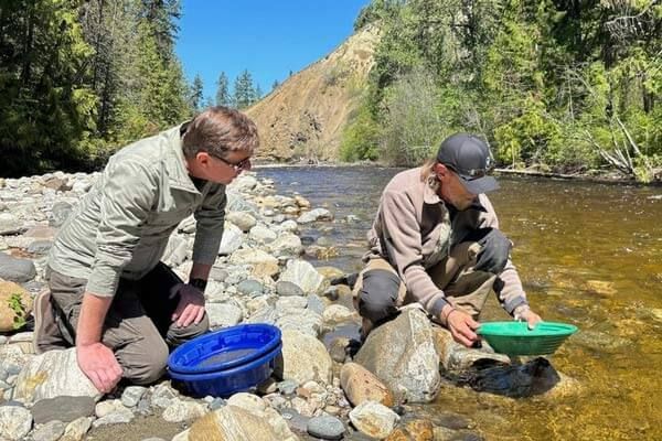 Kelowna BC E-Bike Gold Panning Adventure